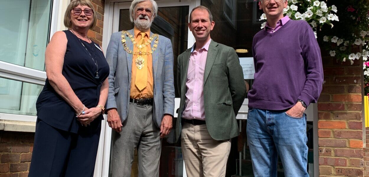 L-R-Diane-Harrison-Town-Centre-Officer-Mayor-of-Aylesbury-Cllr-Alan-Sherwell-Matthew-Barber-Police-and-Crime-Commissioner-for-Thames-Valley-and-Leader-of-the-Council-Cllr-Richard-Lloyd-scaled.jpg